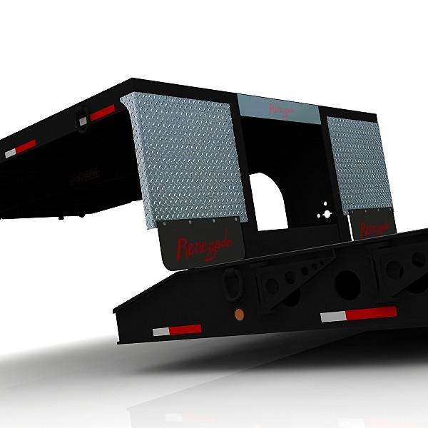fontaine renegade lowboy extendable 3d model - Fontaine LXT40 Renegade extendable lowboy by bansheewoj